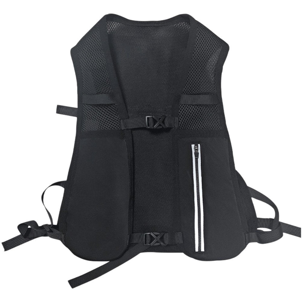 Jiibva Running Hydration Backpack Adjustable Reflective Vest Portable Running Accessories for Outdoor Jogging Hiking Biking