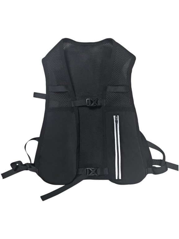 Running Hydration Backpack Adjustable Reflective Vest Portable Running Accessories for Outdoor Jogging Hiking Biking