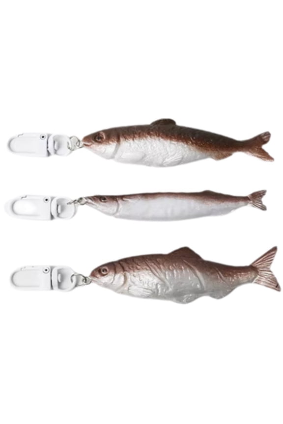 Simulation Salted Fish Keychain Dried Fish Pendant Cute Marine Animal Keyring Cartoon Keychain Japanese Fun Backpack Pendant for Backpacks, Car Keys