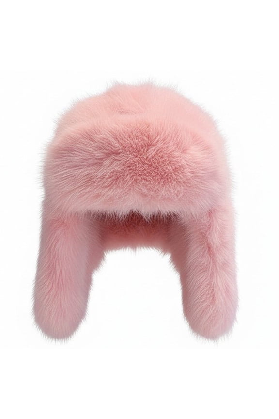 Trapper Hat Unisex Adult Cold Proof Russian Hat Winter Plush Lei Feng Hats Ushanka Cap Warm Hats With Ear Flaps For Skiing, Hiking, Skating