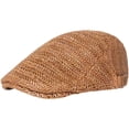 thumbnail image 1 of Jiibva Unisex Straw Berets Vintage Newsboy Caps Painters Hat Driving Hat French Beret Cap Artist Hat Mens Tweed Flat Cap for Autumn Winter Accessory, 1 of 7