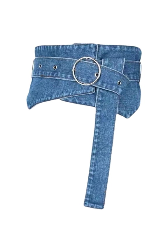 Unisex Waistband Adjustable Waist Strap Self Tied Fashion Waist Decorations