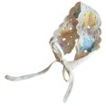 thumbnail image 1 of Jiibva Women's Triangular Crochet Knitted Bandana, Flowers Country Style Headdress Bands, 1 of 5