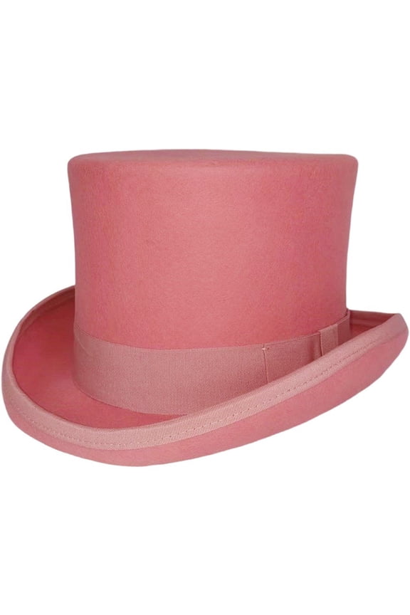 Wool Top Hat for Men, Magician Hat, Formal Tuxedo Hat, Mens Tophat Christmas Party Cap, Victorian Topper Hats Gentlemen Hat Jazz Cap