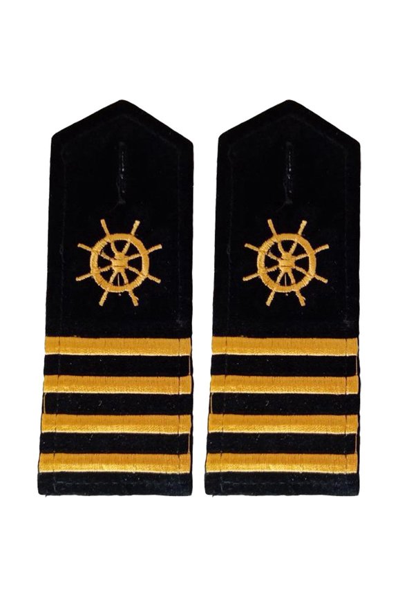 Yacht Captain Shoulder Boards Epaulets Sailor Epaulette Shoulder Boards Epaulets Captain Mate Navy Fleet Admiral Uniform Epaulette Sliders