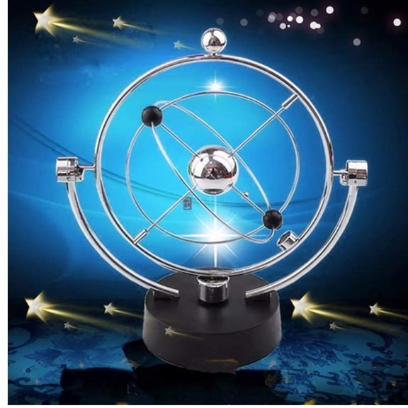 Jiibva Funny Newton Pendulum Orbital Kinetic Model Office Desk Decoration Toy