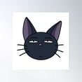 thumbnail image 1 of Jiji Cat Poster Wall Art, Modern Wall Decor For Living Room Bedroom, 16x16 UNFRAMED, 1 of 3