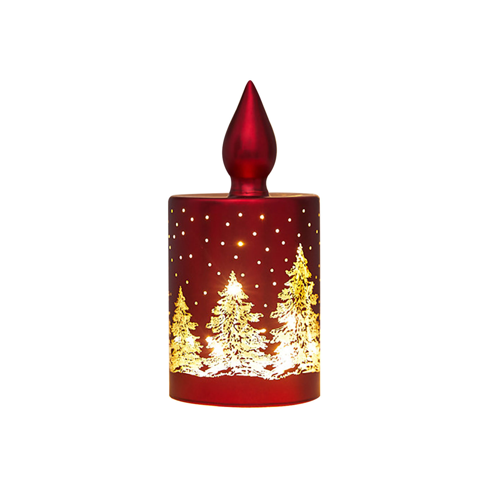 JikoIiving LED Christmas Candles, Candle Lights Christmas Decorations LED Night Light Candles