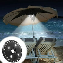 JikouIivo Patio Umbrella Lights-Rechargeable Outdoor Lights for Patio Decor 4 Brightness Modes Cordless 28 LED Lights-4 x AA Battery Operated,Umbrella Pole Light for Patio Umbrellas