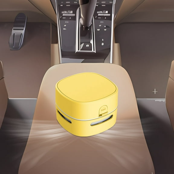 JikouIivo Robot Vacuum for Carpet,Car Smart Portable Vacuum Cleaner Cleaning Car Sweeping Robot Portable Vacuum Cleaner Gift Large Suction Mini Desktop Vacuum Cleaner Wireless Home Car