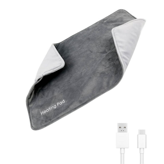 JikouIivo USB Heated Blanket,Cordless Electric Blanket 15W High-Power, 55 Degrees Heating,Machine Washable Super Cozy Soft Blanket, With Temperature Control Protection