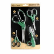 Jikolililili Clearance Four Piece Stainless Steel Tailor's Scissors Set Household Manual Embroidery Thread Scissors, Fabric Scissors, Embroidery Thread Scissors