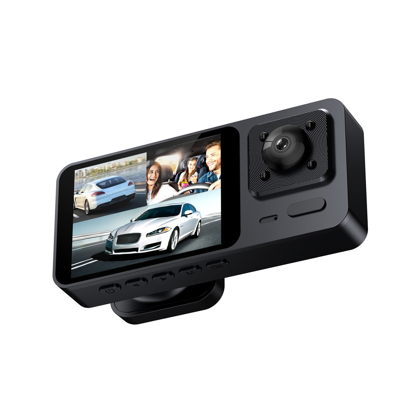 Jikolililili Dual Dash Cam Front And Inside 1080P Dash Camera For Cars