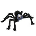 thumbnail image 1 of JikouIivo Giant Skull Spider Halloween Prop, 30” Hairy Scary Fake Skull Head Spiders, Realistic Black Spider Props for Indoor Outdoor Halloween Decorations, 1 of 1