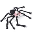 thumbnail image 1 of JikouIivo Giant Skull Spider Halloween Prop, 30” Hairy Scary Fake Skull Head Spiders, Realistic Black Spider Props for Indoor Outdoor Halloween Decorations, 1 of 6