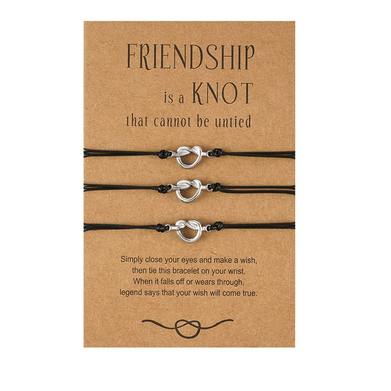 Couples knot bracelet sale
