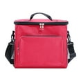 thumbnail image 1 of Jikolililili Insulated Lunch Bag Reusable Large Lunch Box for Men/Women, Leakproof Cooler Tote Portable Lunch Bag with Adjustable Shoulder Strap (Red), 1 of 6