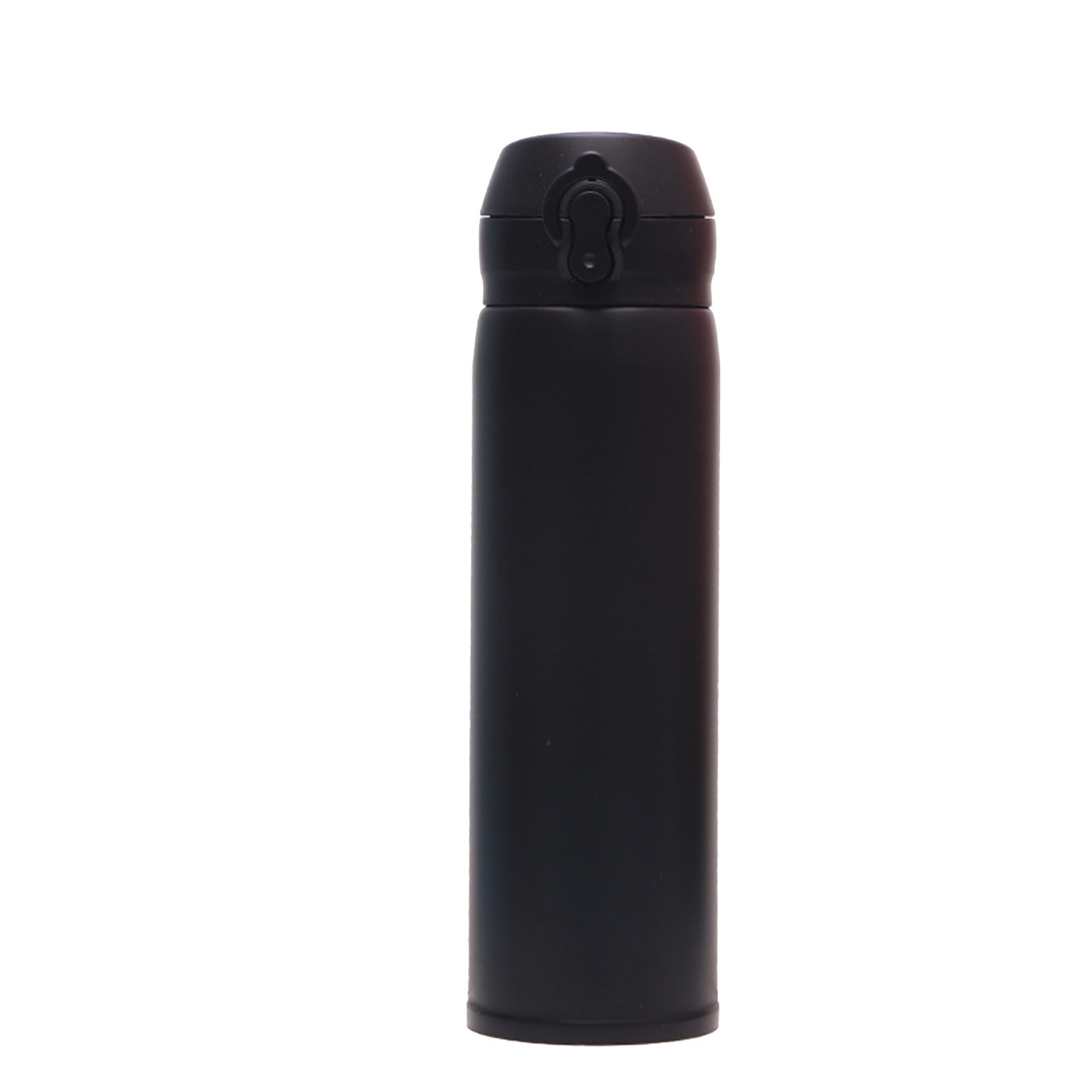 Black GiveGrip™ Silicone Water Bottle Sleeve compatible with 17oz