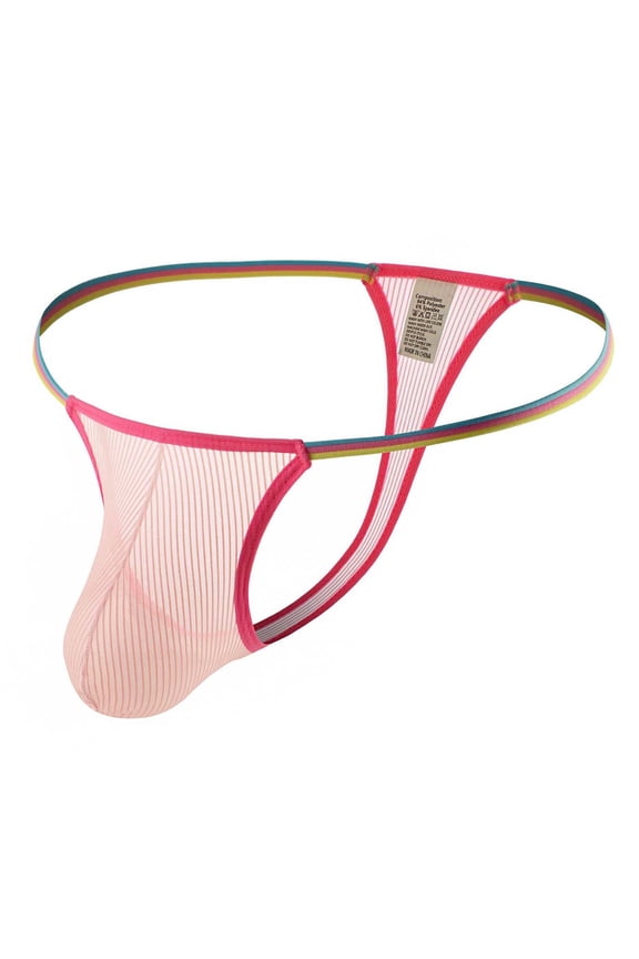 Men Casual Fashion Solid Sexy Cutout Open File Ice Silk Briefs Price Reduce(Free Shipping)