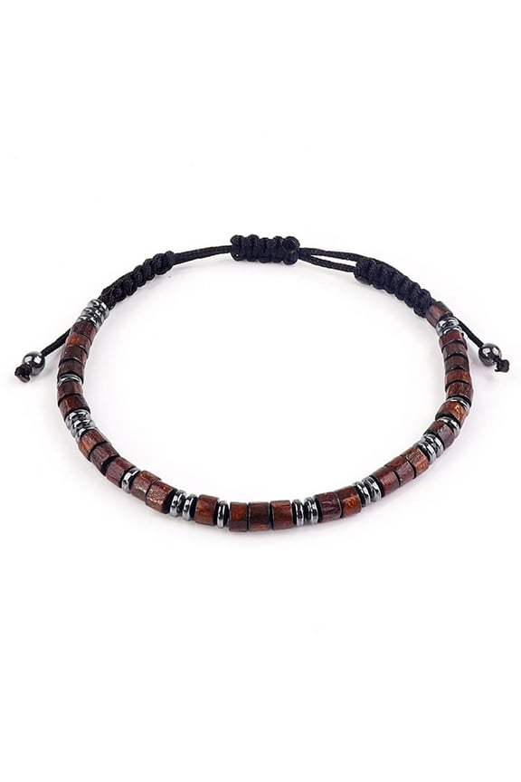 Morse Code Bracelets for Women Men Anniversary Birthday Gifts for Best Friend Mom Daughter Granddaughter Son Boyfriend Girlfriend Husband Wrap Strand Wood Bracelet Gift for Her