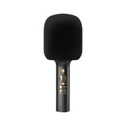 Jikolililili New Wireless Bluetooth Condenser Microphone, Live Streaming Singing Microphone, Audio Integrated Microphone, Smartphone, Karaoke Treasure