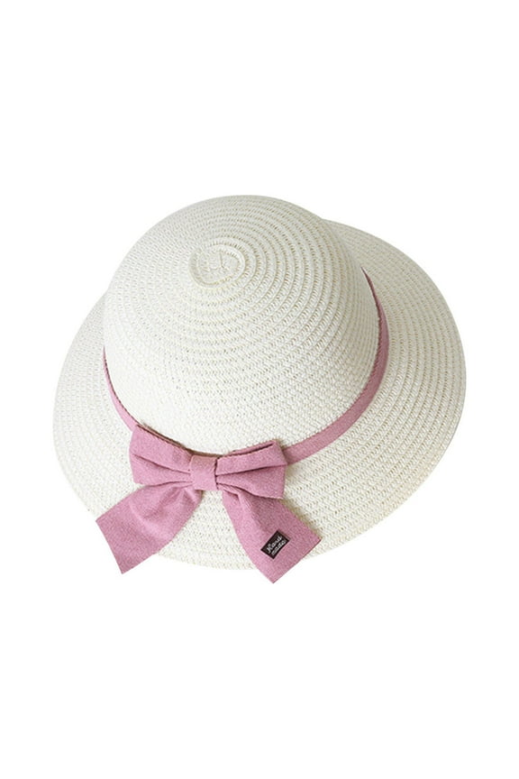 Toddler Kids Baby Girl Breathable Sun Hat Cotton Foldable 50+ SPF Protective