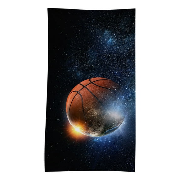 JikouIivo Basketball Beach Towels Oversized for Adults Kids, Microfiber Beach Towels for Kids, Men's Extra Large Beach Towel Swim Towels Bath Towels for Beach Swimming Pool on Sale