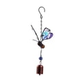 thumbnail image 1 of JikouIivo Butterfly Wind Chimes, Outdoor Windchime Stained Glass Sun Catcher Indoor Metal Chime Fairy Windchimes for Home, Room, Window, Wall, Garden, Yard,Patio,Lawn Decor (3D Butterfly Blue Tube), 1 of 1