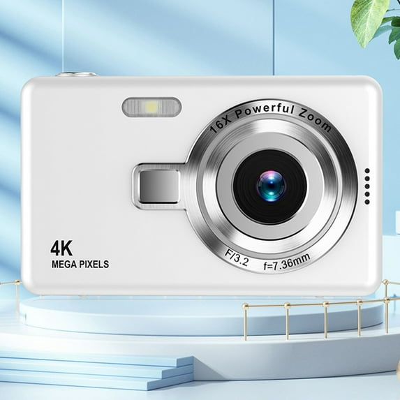 JikouIivo Clearance! Digital Camera 1080P HD Photography Supports Up To 48MP Electronic Stabilization 4X Digital Zoom CCD Student Portable Camera
