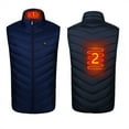 thumbnail image 1 of JikouIivo Heated Vest, Unisex Heated Clothing for men women, Lightweight USB Electric Heated Jacket,Adjustable Size for Hiking（XL）, 1 of 5