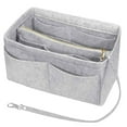 thumbnail image 1 of JikouIivo Insert Bags Handbag Tote Purse Organizer 10 Pockets Bag In Bag Travel Storage Home Decoration on Clearance, 1 of 3