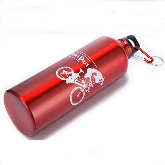 JikouIivo Insulated Water Bottle for Adults 26oz Aluminum Alloy Water Bottles for Men and Women,Double Wall Vacuum Insulated,Adults Water Bottle for Cycling Camping Bicycle Sports(Red)