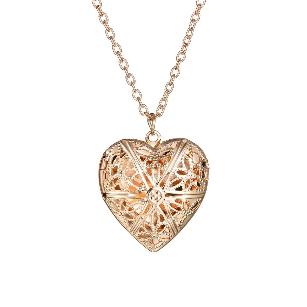 JikouIivo Love Heart pendant 1 Slot Photo Frame Pendant