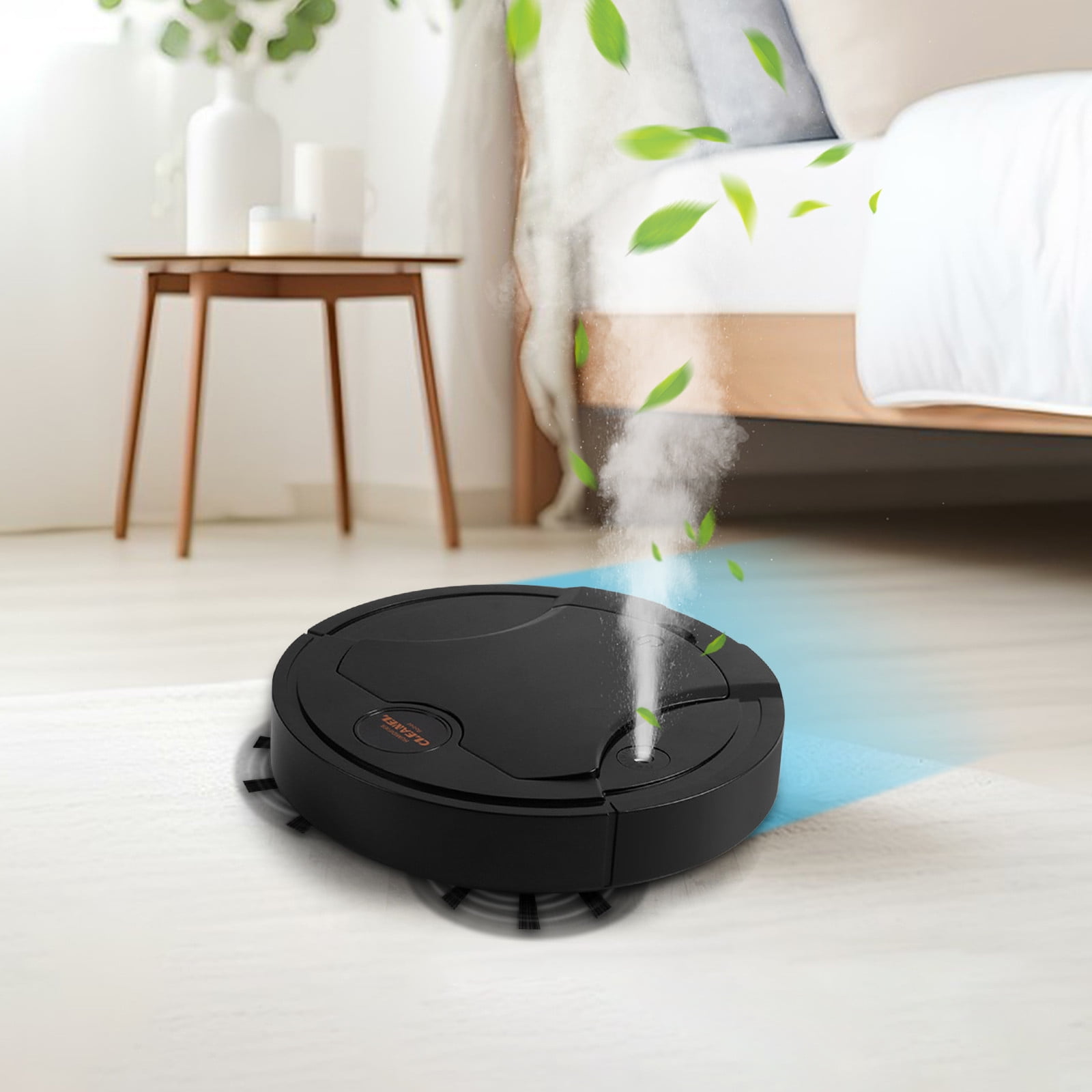 JikouIivo Robot Vacuum Cleaner, 120 Mins Runtime,Ideal for Hard Floors & Carpet, Tangle-Free, Quiet Operation, Ultra Slim - Perfect for Pet Hair