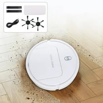 JikouIivo Robot Vacuum,Intelligent Three In One Cleaning Machine For Sweeping Household Rechargeable Vacuum Cleaners Cleans Hard Floors to Medium-Pile Carpets,