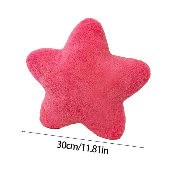 JikouIivo Star Pillow Plush Yellow, Stuffed Star Shaped Pillow Cute Toy for Kids