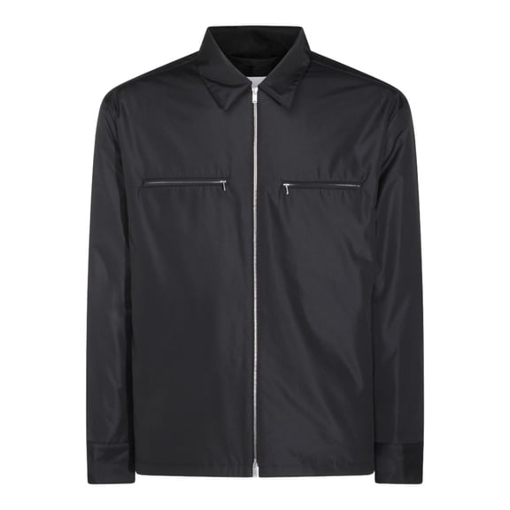 Jil Sander Black Jacket With Classic Collar (Men's)