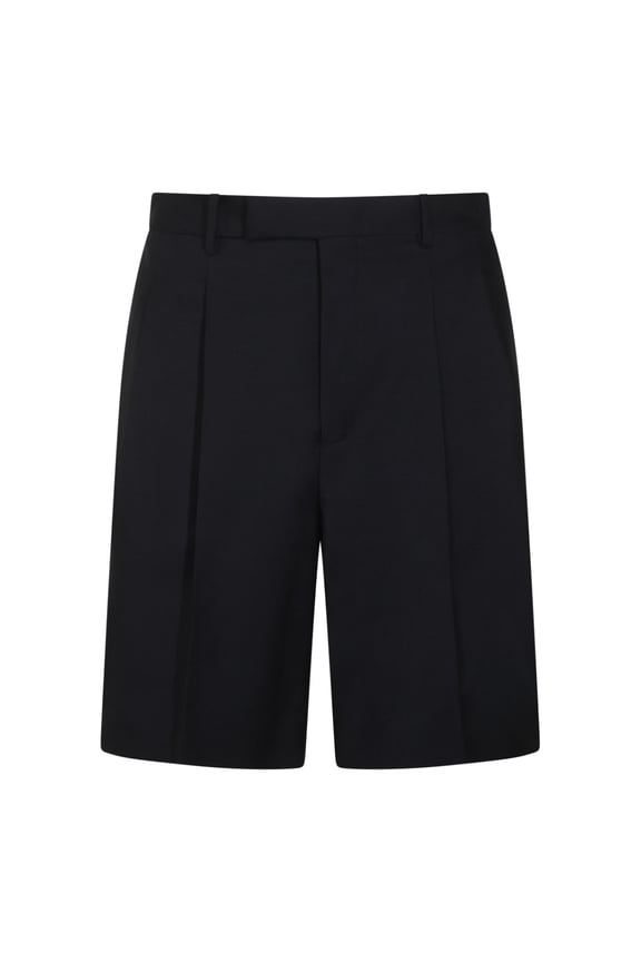 Dark Blue Wool Shorts (Men's)