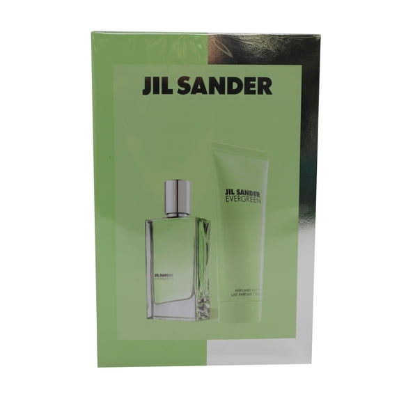 Jil Sander Evergreen Eau De Toilette & Body Lotion Gift Set