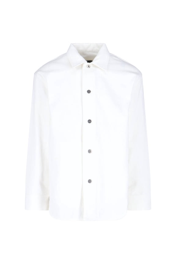 Denim Overshirt – White (Men's)