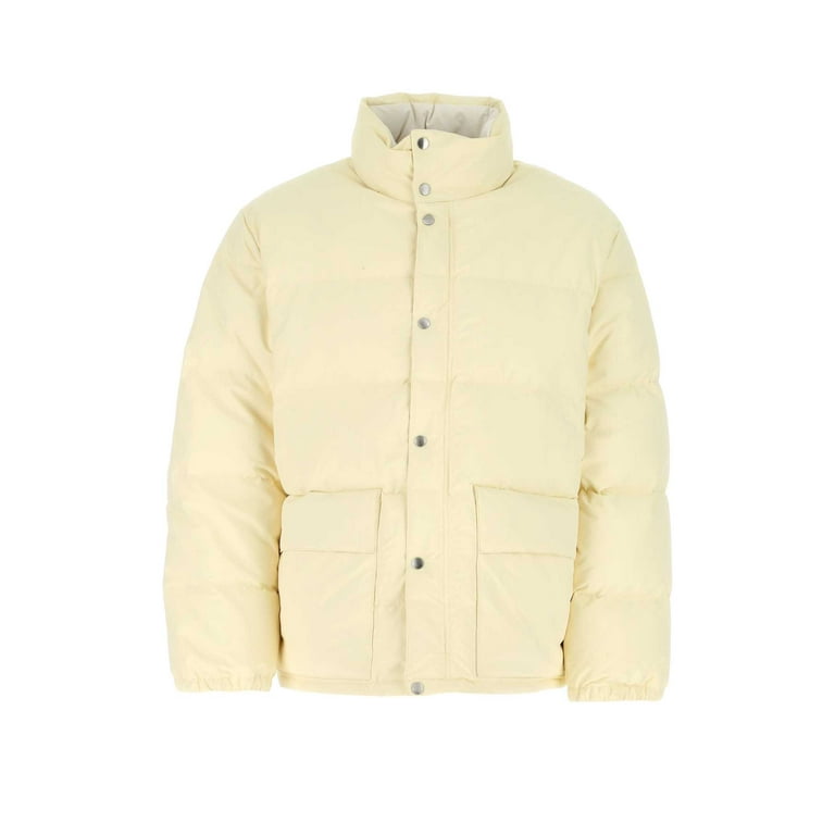 Jil Sander Man Cream Polyester Down Jacket