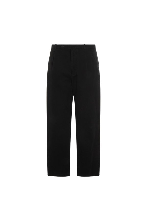 Straight-Leg Trousers With Button Closure And Tailored Finish (Men's)