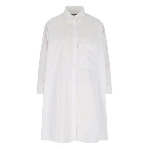Jil Sander "Sunday" Oversized Shirt – White (Women's)