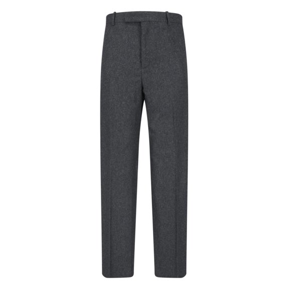 Jil Sander Tailored Straight-Leg Trousers With Zip And Button Closure (Men's)