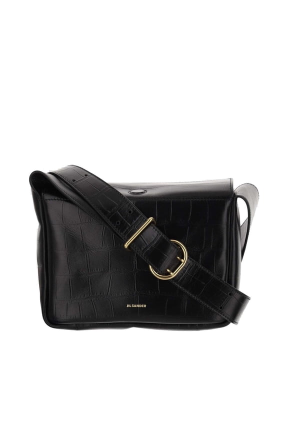 Women's Flap Mini Shoulder Bag Black