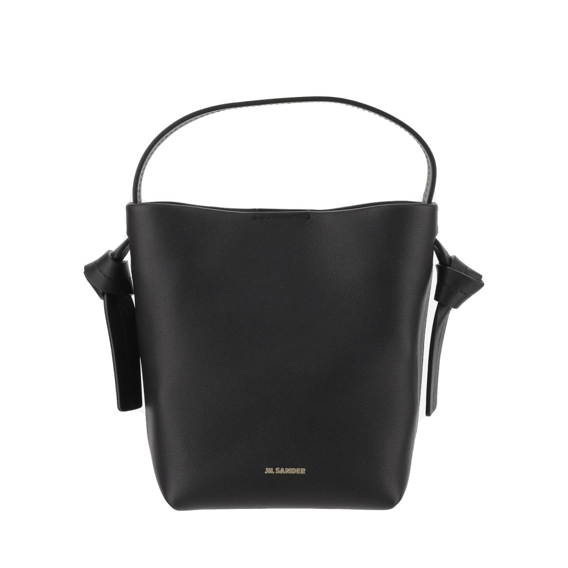 ショルダーバッグ・ポシェット JIL SANDER Mini knot leather hobo bag J07ZI0001P6581001 Jil Sander Women's Mini Knot Leather Hobo Bag Black