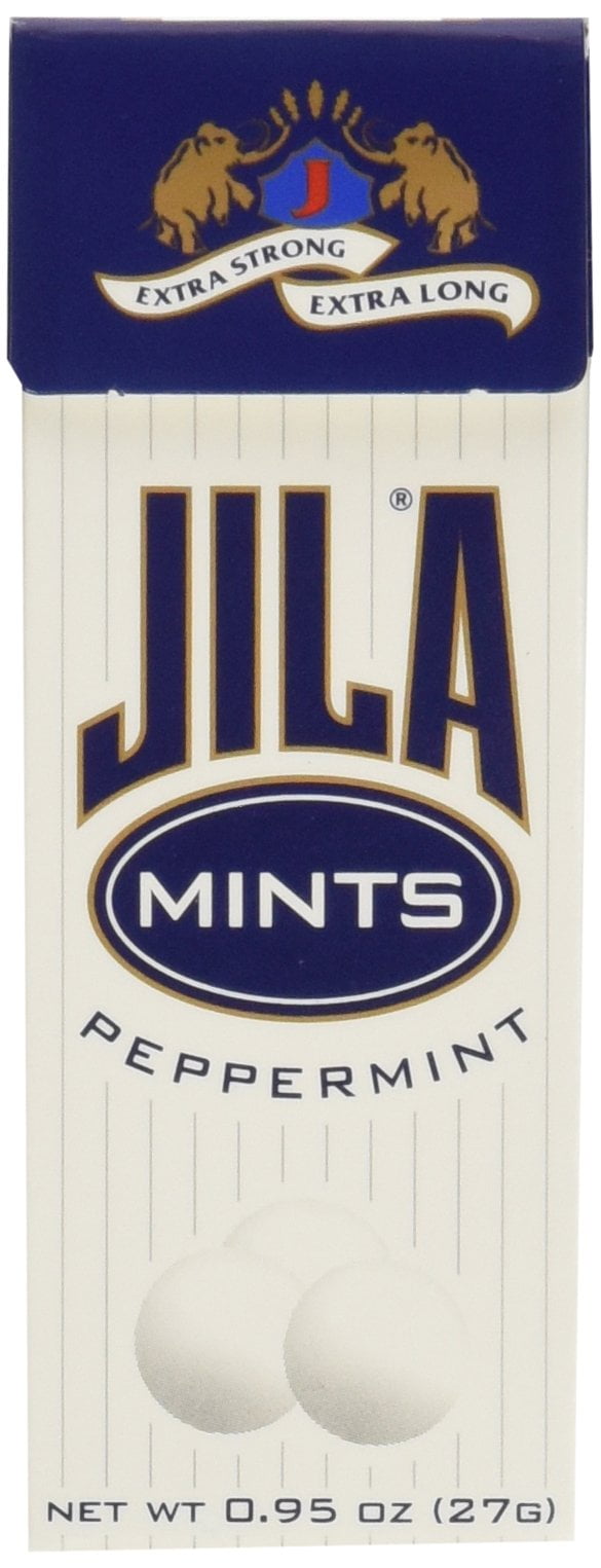 Jila Mints, Peppermint,EGSC0.95-Ounce Packages (Pack of 12)