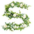 Jiledu Artificial Vine Realistic Artificial Flower Garland Elegant Fake