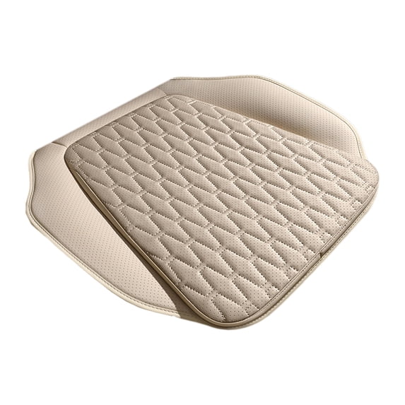 JilgTeok 1 Packs Car Seat Cushion Universal Breathable Perforated Car Seat Cover Pad Skin Friendly Delicate Seat Protector for Most Vehicles