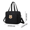 thumbnail image 1 of JilgTeok 1 Packs Cute Girly Handbag Diaper Tote Bag Portable Outdoor Shoulder Crossbody Bag for Travel Picnic Camping, 1 of 5